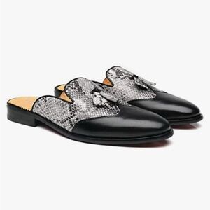 Men’s Black and Gray Men's Loafers